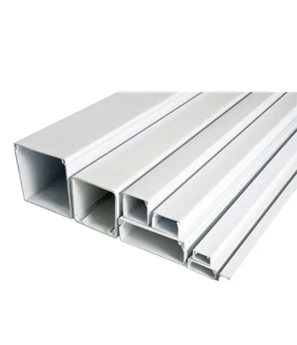 PVC Compact Miniature Trunking – White – 40mm x 40mm x 2m – JCG ...